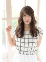 《MARBLES/三軒茶屋》くびれミディ×グレージュウェーブ