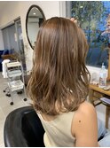シークレットカラー艶髪大人可愛いワンカールレイヤー