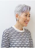 【えがお美容室】50代60代に人気◎フロントアップショート