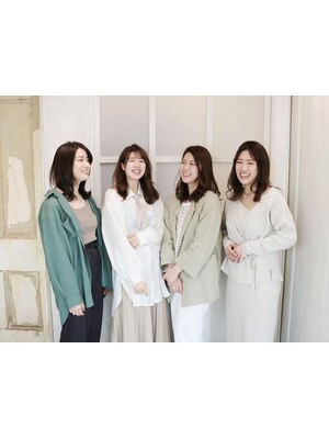 最新トレンドと高い技術力を誇る女性Stylistが集結。女性ならではの細やかな気配りと居心地の良さが自慢！