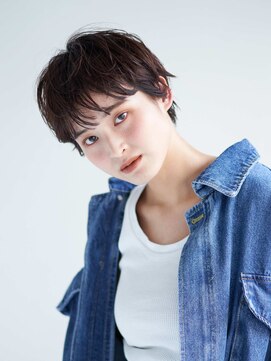 ジュール 池袋(Joule) 顔型別ヘアスタイル特集/マロンベージュ/Aラインボブ/池袋