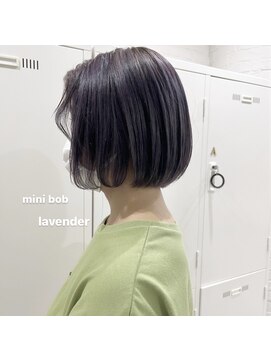ルービック 梅田茶屋町(Rubik) lavender  × mini bob