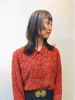 ヘアーアンドメイク キノトロープ(H&M KINOTOLOPE)の写真/トレンドカラーにツヤと透明感ありで欲張りな美髪に！ダメージレスなブリーチ&カラーでなりたいを実現☆