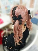 ヘアーメイク ティアラ(Hair make Tiara) レースアップ×ツインテール