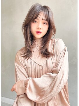 ロジッタ(ROJITHA) 【ROJITHA原宿表参道】レイヤーミディ×カフェベージュ