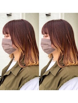 ベルスタ(BELSTA) ライトベージュの可愛いインナーカラー♪