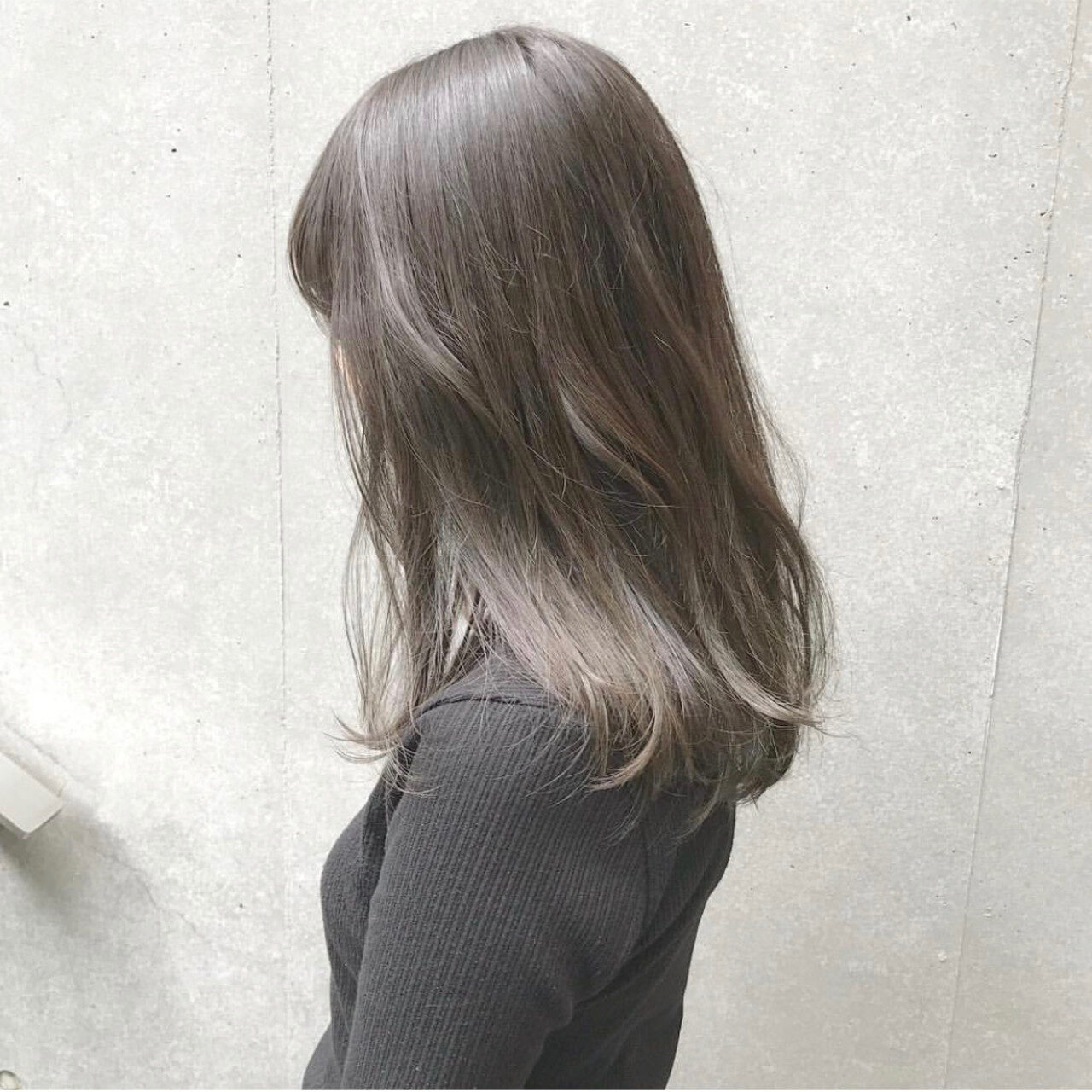 【透明感がスゴイ】デザインカット+透明感カラー￥7700