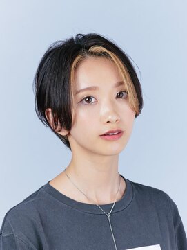 アース コアフュールボーテ 北小金店(EARTH coiffure beaute) フェイスフレーミング×モードショート