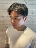 メンズセンター分け・ソフトウェーブパーマ　　　【RAK川崎】