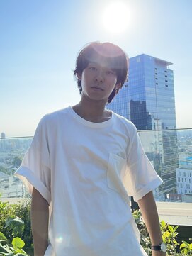 ノイ(noi) メンズ　ナチュラルセンターパート　渋谷