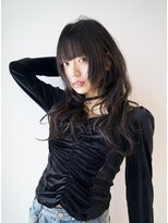 リラス 博多(rilas)&nbsp;ロングウルフ　レイヤーカット　ウルフ