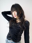 ロングウルフ レイヤーカット ウルフ