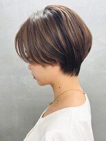 マノ 千歳烏山(MaNO)&nbsp;ショート韓国ボブハイライト髪質改善ブリーチ前髪20代30代