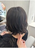 ボブゆるふわパーマ