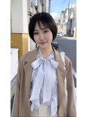 オンブレグレージュオリーブグレージュくびれミディ大人美人