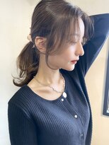 レイラバイアフロート 吉祥寺(Lila by afloat)&nbsp;顔まわりカット/おくれ毛カット/フェイスレイヤー/韓国レイヤー