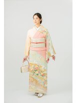 キモノクイーン(KIMONO QUEEN) 訪問着レンタル￥55,000 /No.458