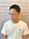 大人ショート3ミリグラデーション【新宿/理容室/バーバー】