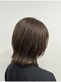 ミディアムレイヤースタイル