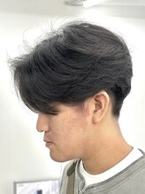 ブラウン メンズ(Brown MEN's) 毛流れパーマ/刈り上げマッシュ/ニュアンスパーマ