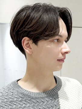 ヨリ サッポロ 札幌大通(yori SAPPORO) ニュアンスパーマ/センターパート/韓国マッシュ/ダークアッシュ