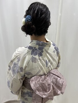 サクララ(Sakura la) 浴衣/兵児帯/サイドシニヨン/お祭り/花火大会/散策