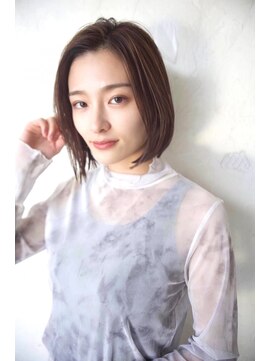 グランアージュ ネオ 船橋北口店(grandage neo) 大人ボブ/白髪ぼかしカラー/ミニボブ/30代40代50代/髪質改善