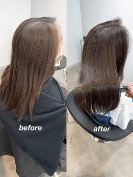 シル 調布(SIL.) 美髪メテオカラー×白髪率40%