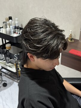 クール 大和八木駅前店(Coeur) 奈良/橿原/大和八木/フェザーパーマの1.5ヶ月後のメンテナンス