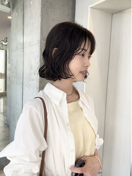 オルセン ディービーエー バルーンヘアー(OLSEN D.B.A BALLOON HAIR) ボブ/パーマ/ゆるめパーマ/前髪あり/絶壁解消