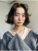 ボブパーマ/くせ毛風パーマ/ニュアンスパーマ