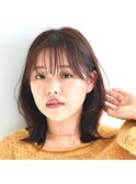透け感ブラウン×くびれミディ