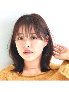 ティーシースペース 元住吉店(T.C.SPACE) 透け感ブラウン×くびれミディ