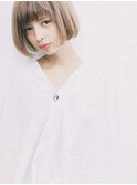 【m.slash 】スタイリッシュさが人気！重めボブ!