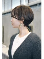 ロビー 表参道(ROBBY) 大人マッシュショート/ショートパーマ/顔周りカット/30代40代