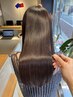 イルミナカラー＋HITA髪質改善ヘアエステトリートメント　￥14000