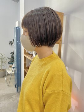 パープル 自由が丘(purple) ナチュラルショート/ミルクブラウン/ダークパープル[自由が丘]