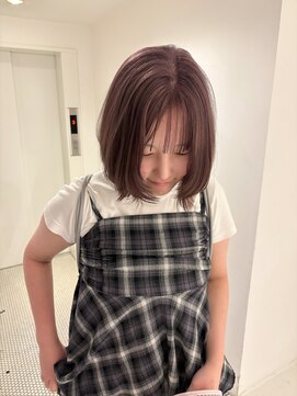イト(ito) 【ito/梅田】ラベンダーグレージュ×レイヤーボブ