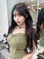 アイティー バイ アルバム 浦和店(IT by ALBUM) ロング顔周りレイヤーフェイスフレーミングおくれ毛_F0985