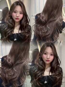 サイン 渋谷(SIGN) 韓国ヘアハッシュカットレイヤーカットブリーチ無し韓国ボブ渋谷