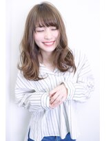 ソワリー 栄(THOiRY)&nbsp;THOiRY栄【ソワリー】つやつやグレージュセミロングby前田