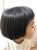 高知　美容室　shiny 　キッズボブ
