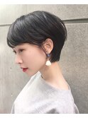 【EMMA NAOMI】サイドシルエットが可愛い ショートボブ2024春夏