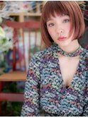 ■ときめくモードな小顔前下がりボブ8-5★上尾20代30代40代