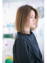 ミック ヘアアンドビューティー 大山店(miq  Hair&Beauty)&nbsp;グラデーションカラーでオトナ・キレイ・ミディa