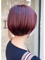 ロジェ(loje) 【loje】ナチュラルショート*カシスピンク