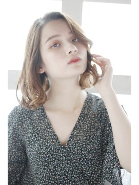 アジュテ(ajouter) かきあげゆるカール