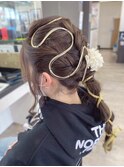 【札幌平岡 ヘアセット(編み下ろし)】 木村美菜子