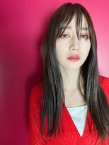 グロウ(grow) ストレートロング+うざバング