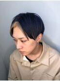 前髪/くびれ/イヤリングカラー/イメチェン/ラベンダーカラー